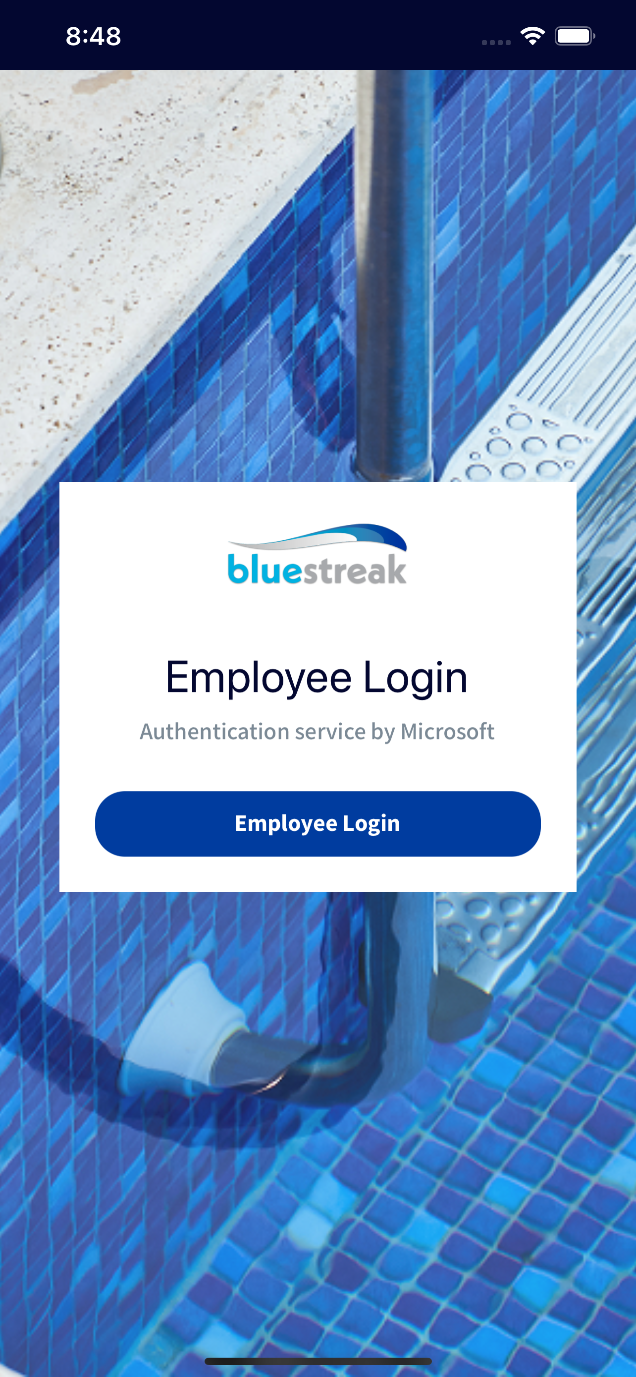 bluestreak app step 1