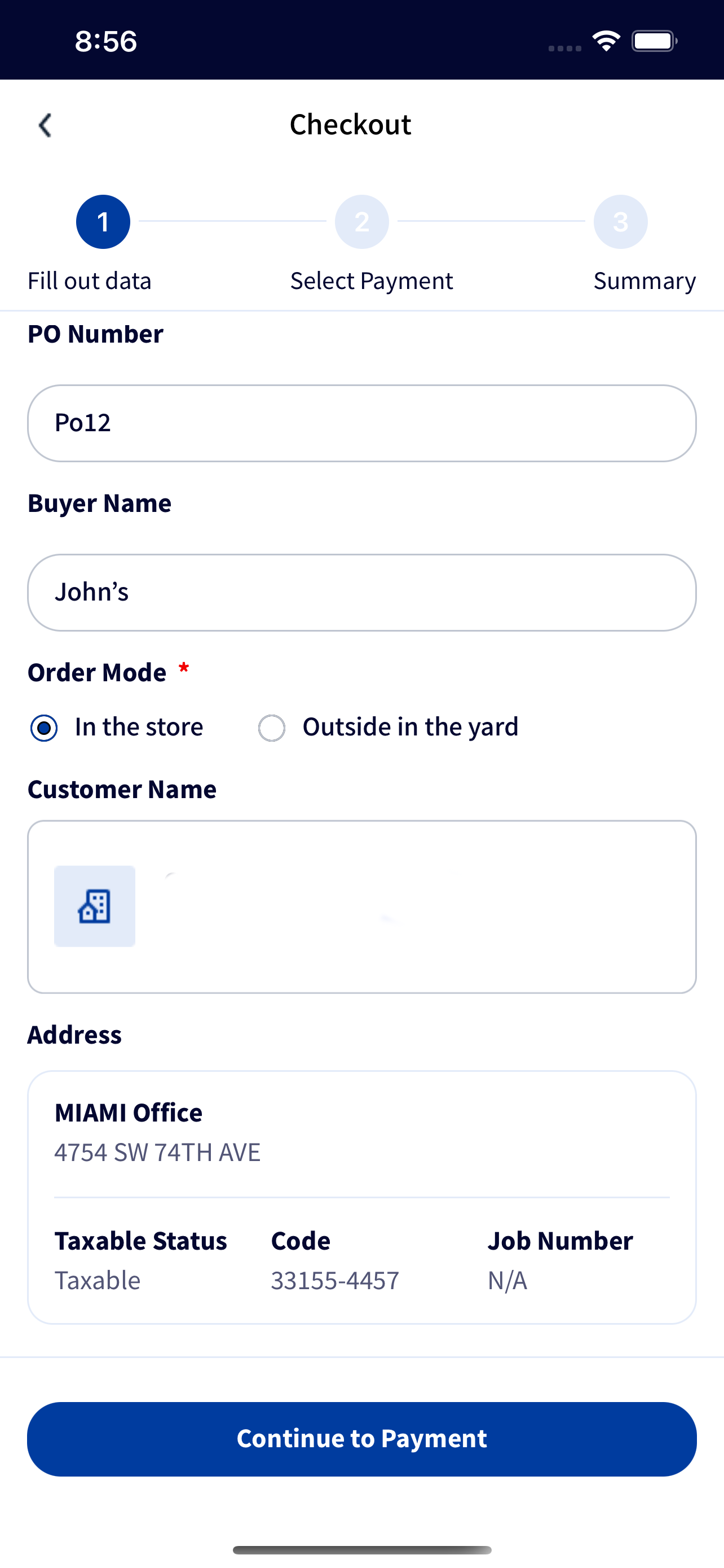 bluestreak app step 4